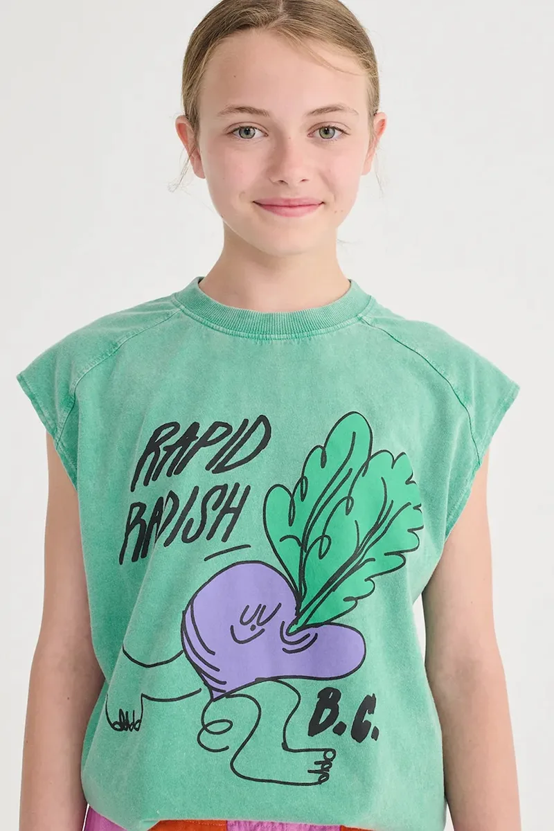 Bobo Choses Παιδικό βαμβακερό μπλουζάκι Bobo Choses Rapid Radish