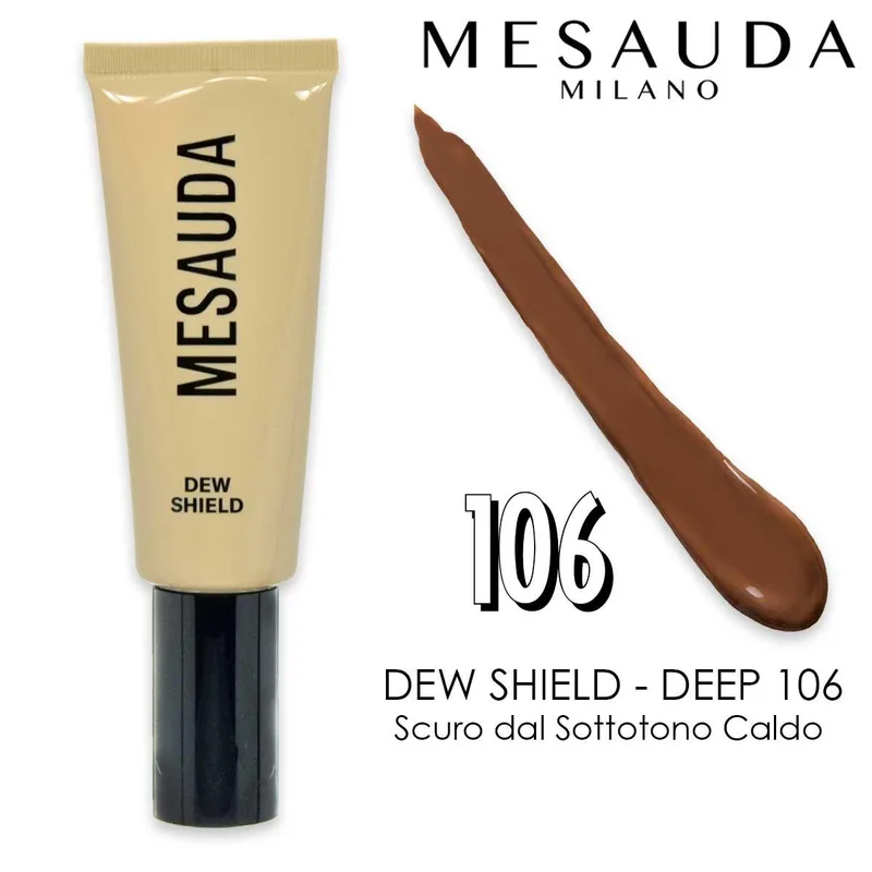 Mesauda dew shield bb cream 106 moisturizing and protective tinted with spf 20