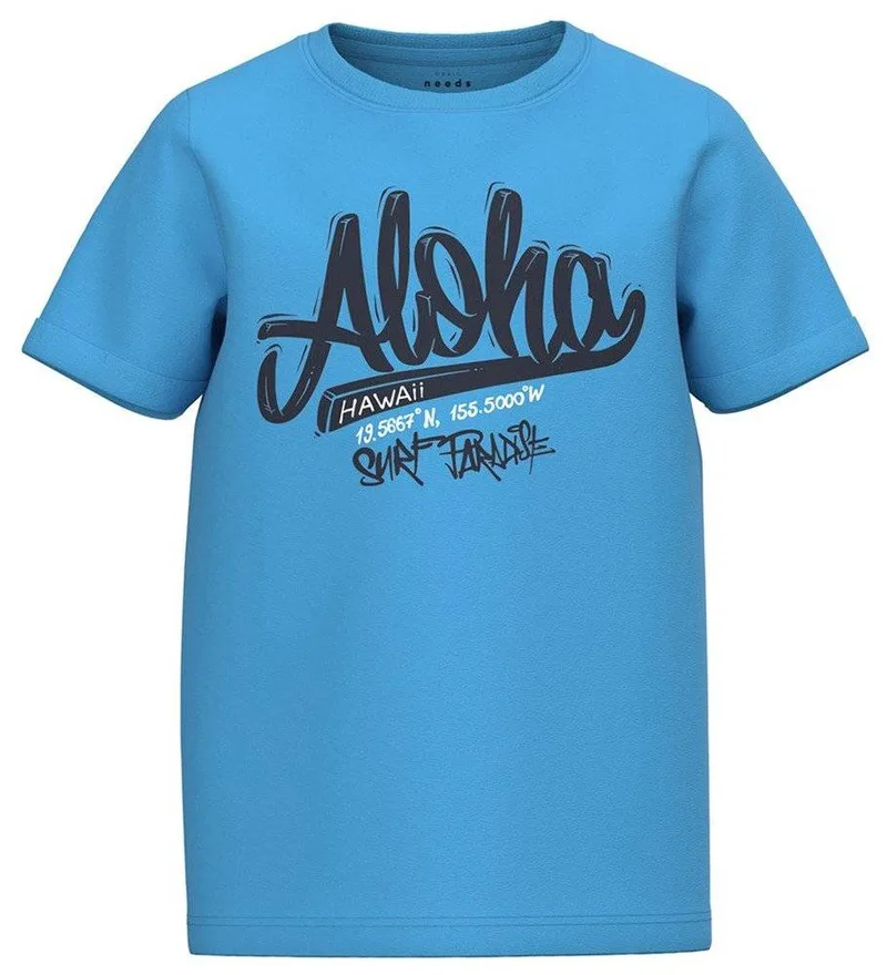 T-SHIRT NAME IT 13214375 NKMVUX ΑΝΟΙΧΤΟ ΜΠΛΕ (122-128 CM)-(7-8 ΕΤΩΝ)