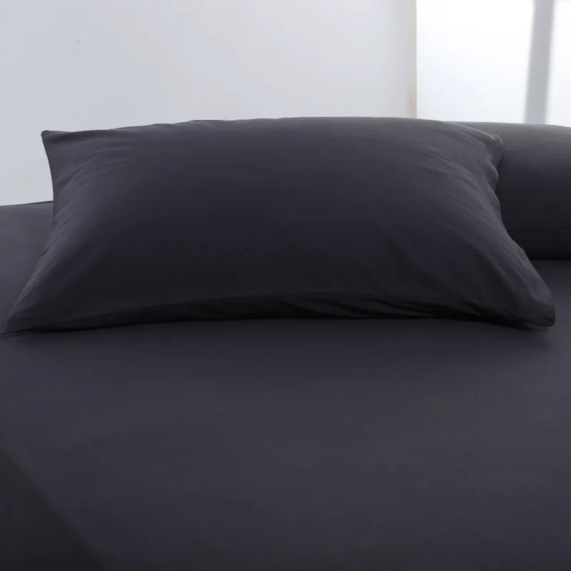 Ζεύγος Μαξιλαροθήκες (50x70) Silk Fashion Jersey D.Grey