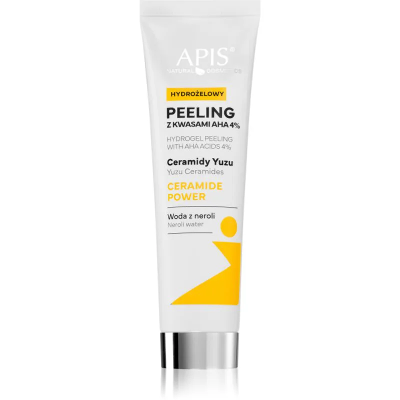 Apis Natural Cosmetics Ceramide Power λειαντικό απολεπιστικό τζελ με ΑΗΑ 100 ml