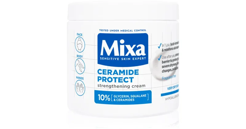 Mixa Ceramide Protect moisturizing cream with ceramides 400 ml