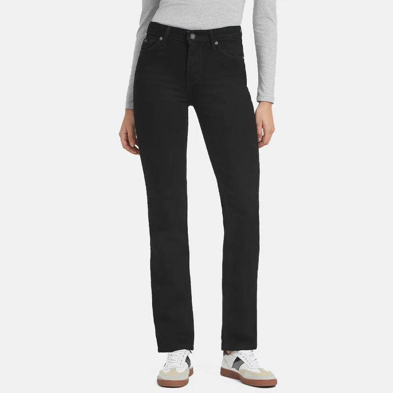 Guess G08 Mid Rise Straight Γυναικείο Τζιν Παντελόνι (9000192258_79260)