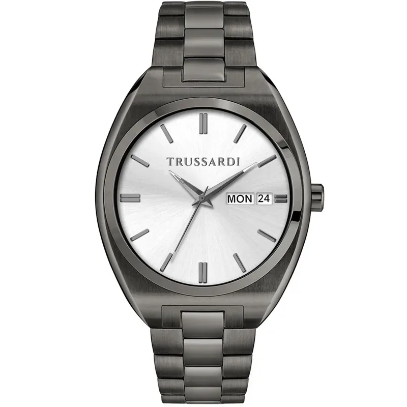 Ανδρικό ρολόι Trussardi Metropolitan Black Stainless Steel R2453159004 R2453159004 Ατσάλι