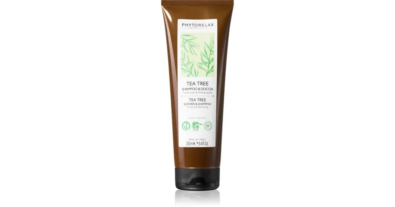 Phytorelax Laboratories Tea Tree Shower Shampoo with Tea Tree Oil 250 ml