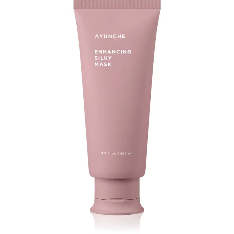 AYUNCHE Enhancing Silky Mask μάσκα για τα μαλλιά για κατεστραμμένα μαλλιά 200 ml