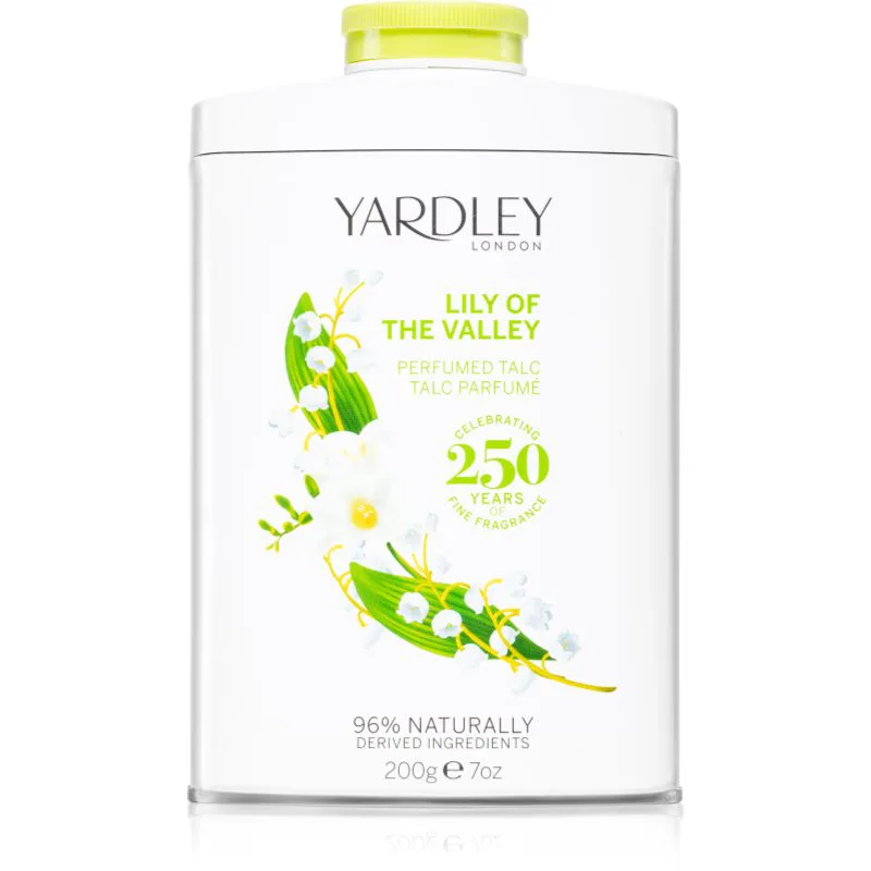 Yardley Lily Of The Valley αρωματική πούδρα 200 γρ