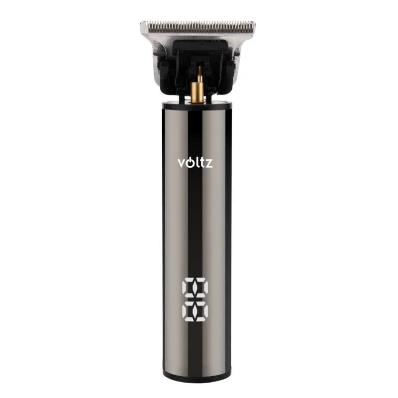 Τρίμμερ για μαλλιά και γένια Voltz V51810F, Ασύρματο, LCD, 1/3/6/9 mm, USB, Μαύρο