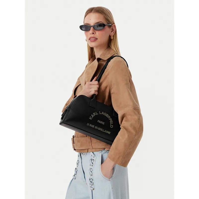 Τσάντα KARL LAGERFELD B3W30091 Μαύρο