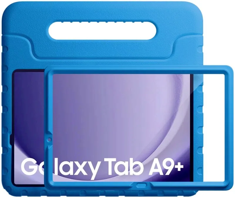 HappyCase Candy Plus - Full Body Ανθεκτική Θήκη για Παιδιά - Samsung Galaxy Tab A11 Plus / A9 Plus 11" - Blue (8719246442711)