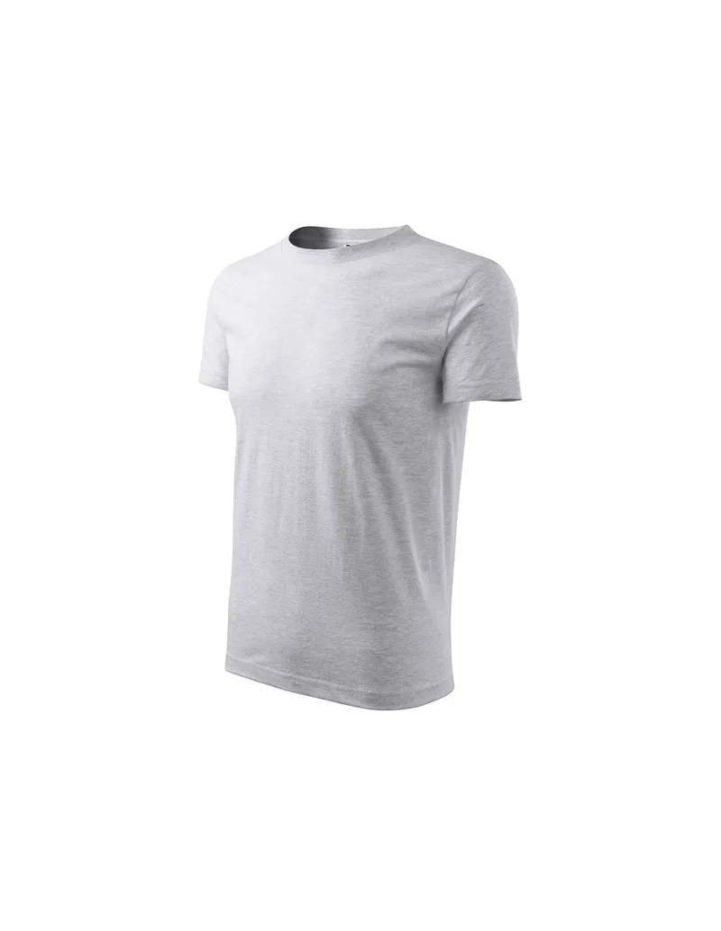 Adler Ανδρικό Διαφημιστικό T-shirt Κοντομάνικο σε Γκρι Χρώμα MLI-13203