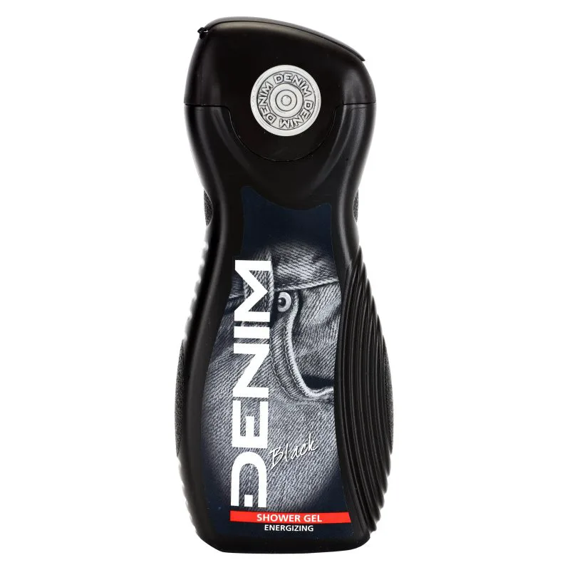 Denim Black τζελ για ντους για άντρες 250 ml