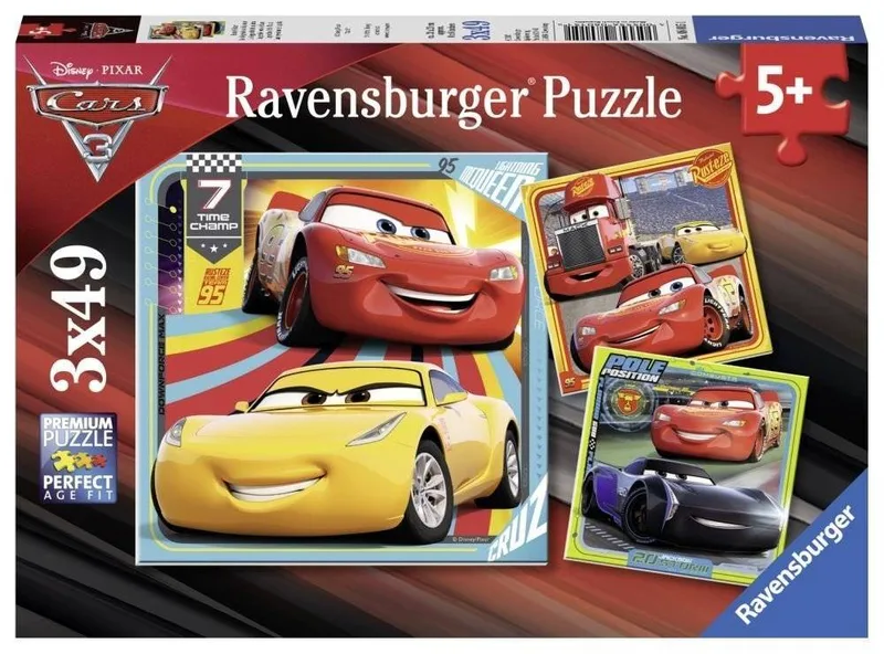 CARS 3 RAVENSBURGER (3Χ49) 147 ΚΟΜΜΑΤΙΑ