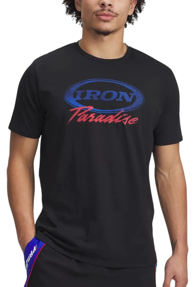 Μπλούζα Κοντομάνικη Under Armour Project Rock Iron 1389945-001 Ανδρικό