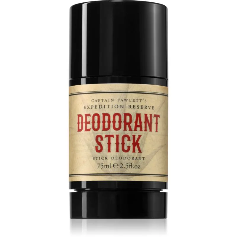 Captain Fawcett Expedition Reserve Deodorant Stick στερεό αποσμητικό για άντρες 75 ml
