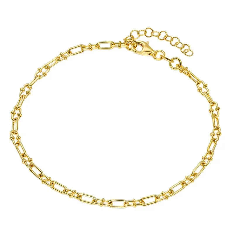Επίχρυση αλυσίδα χεριού Vogue 925 2098301 2098301 Ασήμι