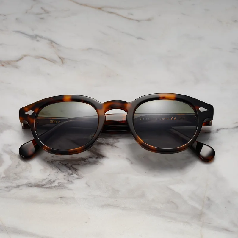 JOHN A16EP6 - JOHN - TORTOISE - GREEN Sunglasses | Tortoise | Green Shades | Explicit Poets Sunglasses