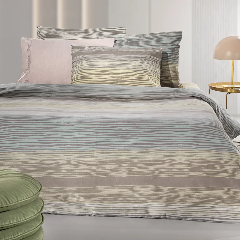 Σεντόνια Φανελένια King Size (Σετ) 270X265 Guy Laroche Palma Flannel Χωρίς Λάστιχο (270x265)