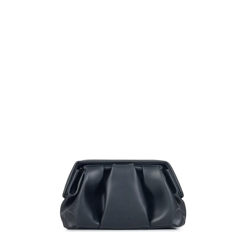 Clutch γυναικεία THEMOIRe Μαύρο TMCOAFN1 Afrodite Vegan Fabric 261
