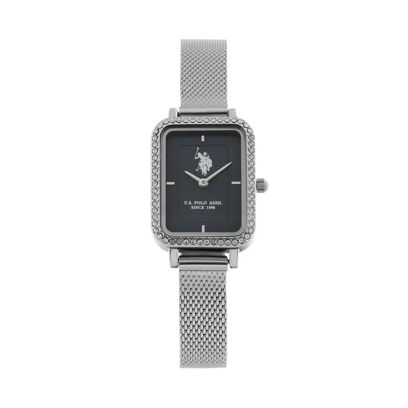 Ρολόι U.S. Polo Assn. Odette USP8386BL Ασημί