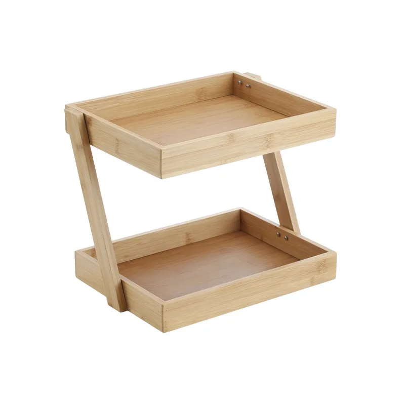 Estia Ραφιέρα Οργάνωσης Κουζίνας Bamboo Essentials 2 Επιπέδων