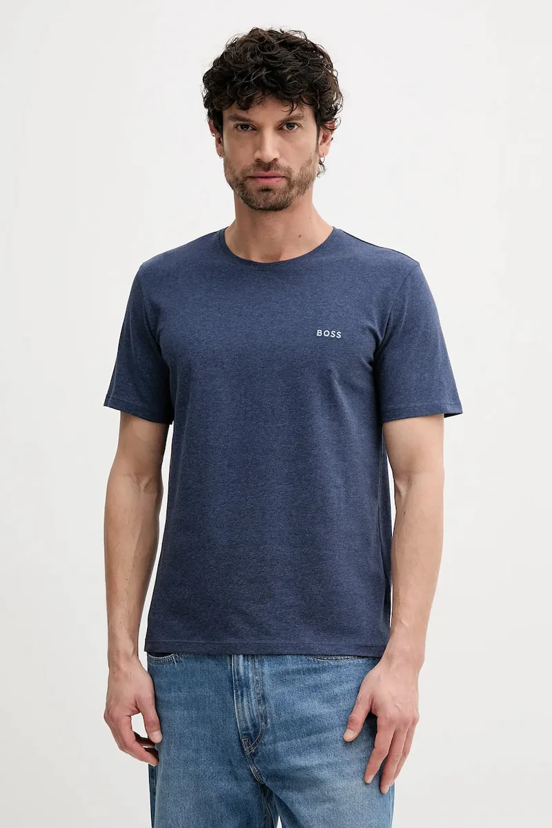 BOSS lounge t-shirt ανδρικό από βαμβάκι με ελαστάν Mix&Match T-Shirt R