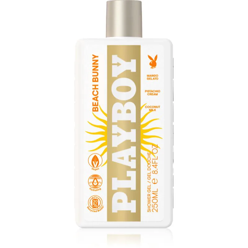 Playboy Beach Bunny τζελ για ντους για γυναίκες 250 ml