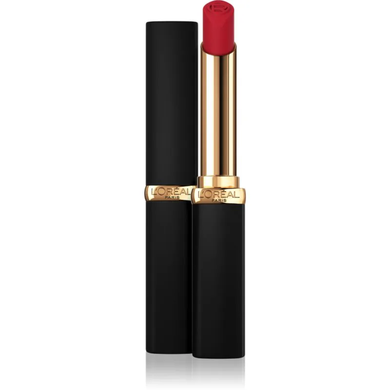 L’Oréal Paris Color Riche Intense Volume Matte Colors of Worth ματ ενυδατικό κραγιόν απόχρωση Le Rouge Confident 1,8 γρ
