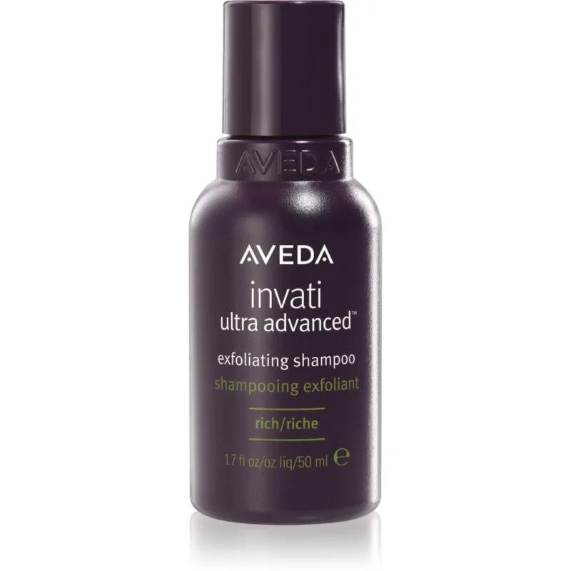 Aveda Invati Ultra Advanced™ Exfoliating Shampoo Rich σαμπουάν για βαθύ καθαρισμό με αποτέλεσμα απολέπισης 50 ml