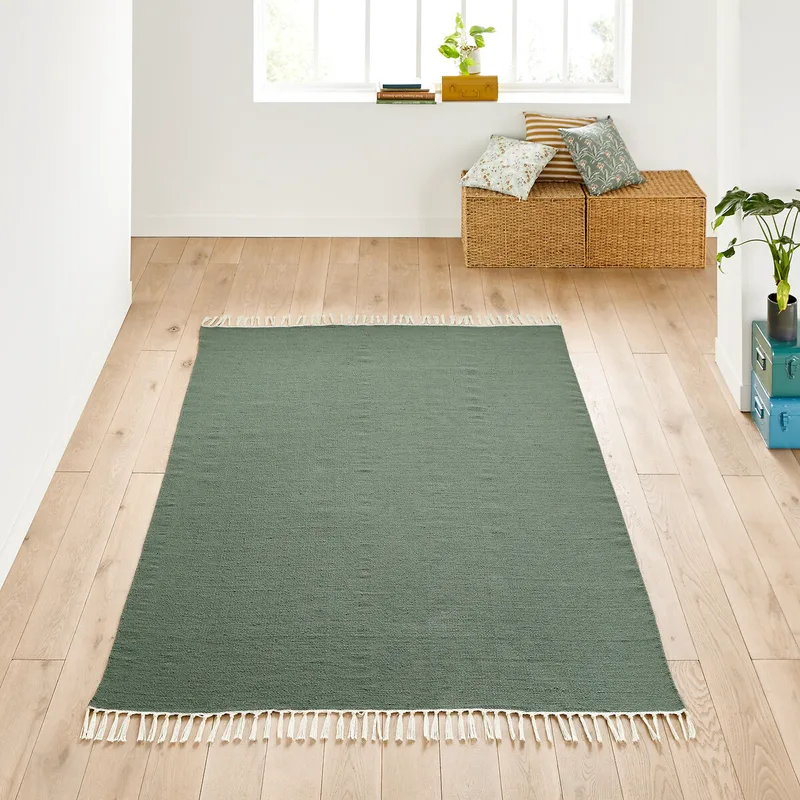 Μονόχρωμο χαλί με επίπεδη ύφανση 120x170 cm Μ120xΠ170cm