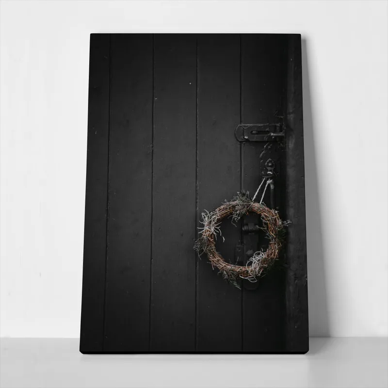 Πίνακας σε Καμβά RUSTIC FARMHOUSE DOOR