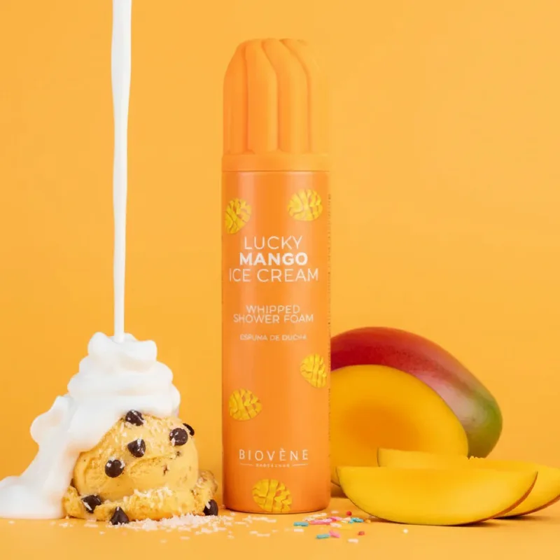 Lucky Mango Ice Cream Whipped Shower Foam 250ml