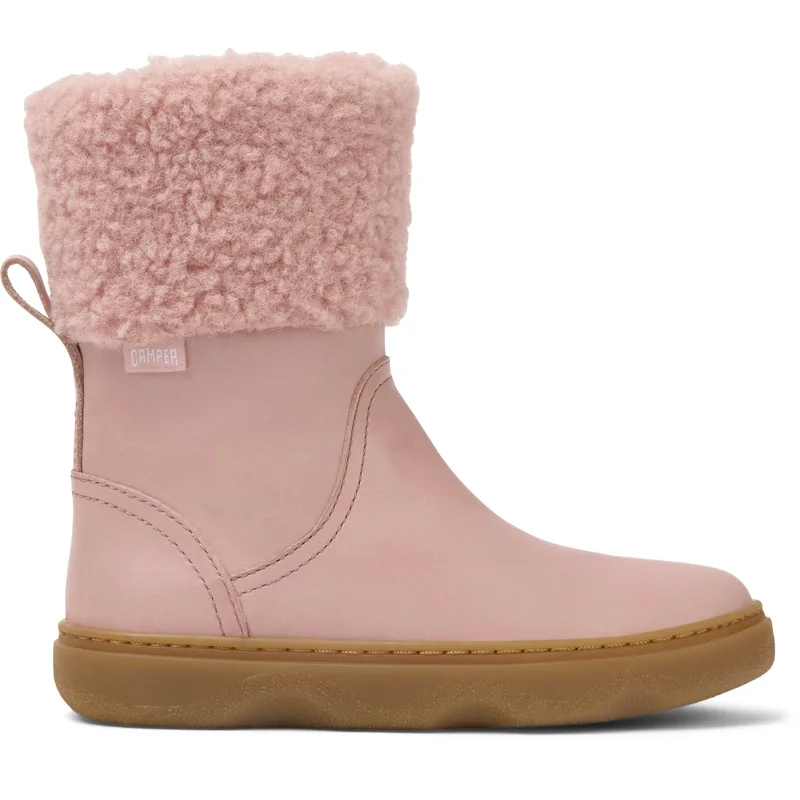 CAMPER Kiddo - Μπότες Για Κορίτσια - Ροζ, Μέγεθος 33, Smooth leather
