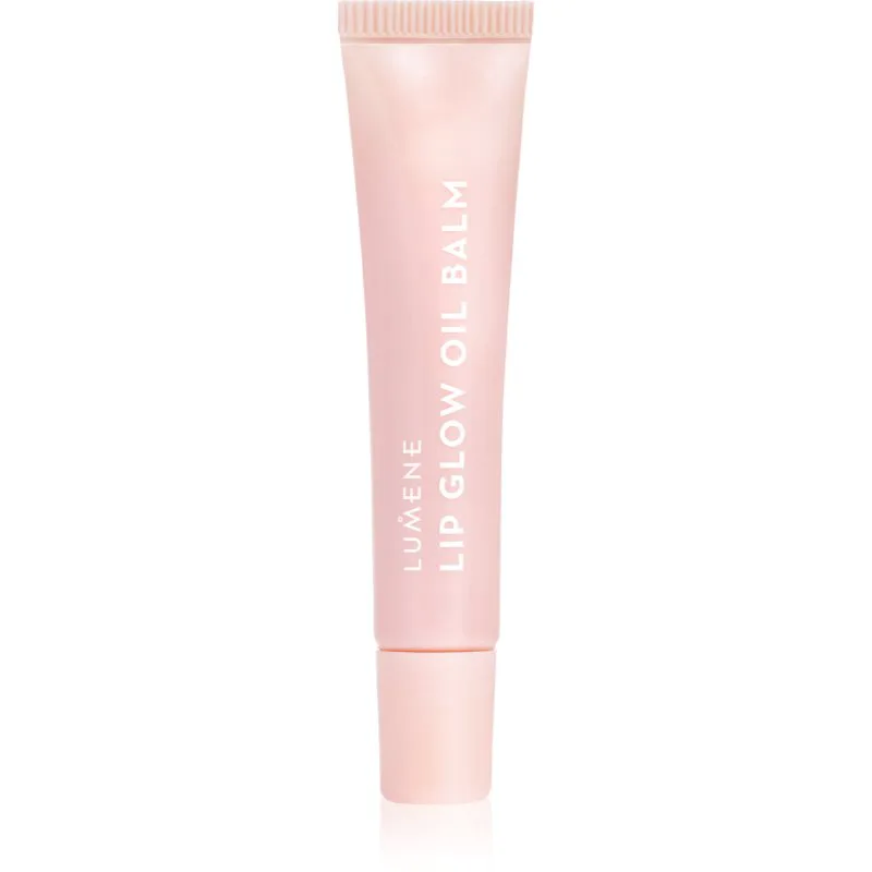 Lumene Lip Glow Oil Balm Βάλσαμο για χείλη με έλαιο απόχρωση 1 Sugar 10 ml