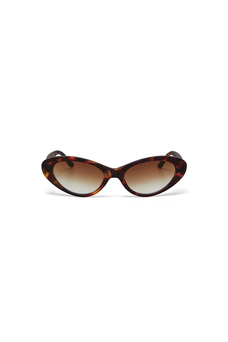 Okkia γυναικεία γυαλιά ηλίου small cat-eye "Lina" - OK029-CH Καφέ