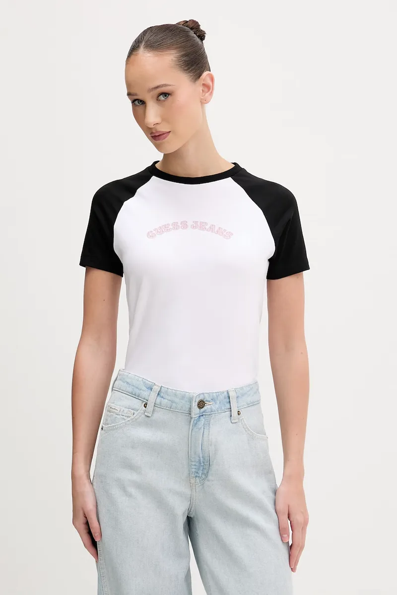 Guess Jeans t-shirt γυναικείο βαμβακερό