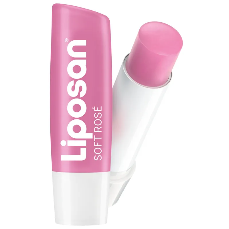 Liposan Soft Rose Lip Balm 24h Hydration Βάλσαμο Χειλιών 24ωρης Ενυδάτωσης & Θρέψης με Άρωμα Τριαντάφυλλου 4.8g