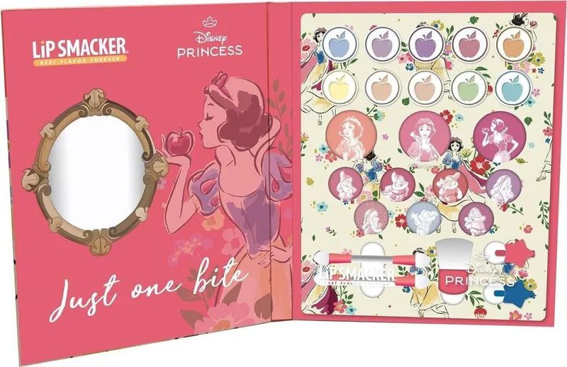 DISNEY PRINCESS LIP SMACKER SNOW WHITE THE PRETTIEST BEAUTY BOOK