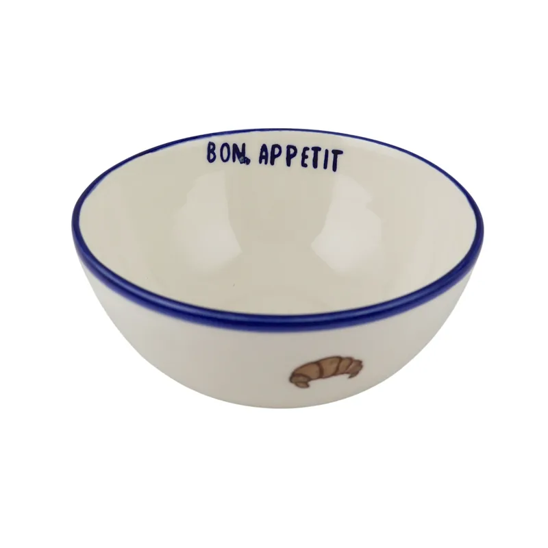 Μπολ 900ml - bon appetit croissant blue