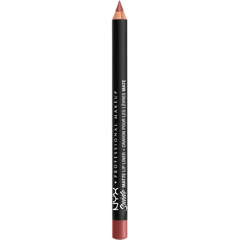 Nyx Professional Makeup Suede Matte Lip Liner Μολύβι Χειλιών που Προσφέρει Μέτρια προς Πλήρη Κάλυψη & Ματ Φινίρισμα 1gr - Cannes