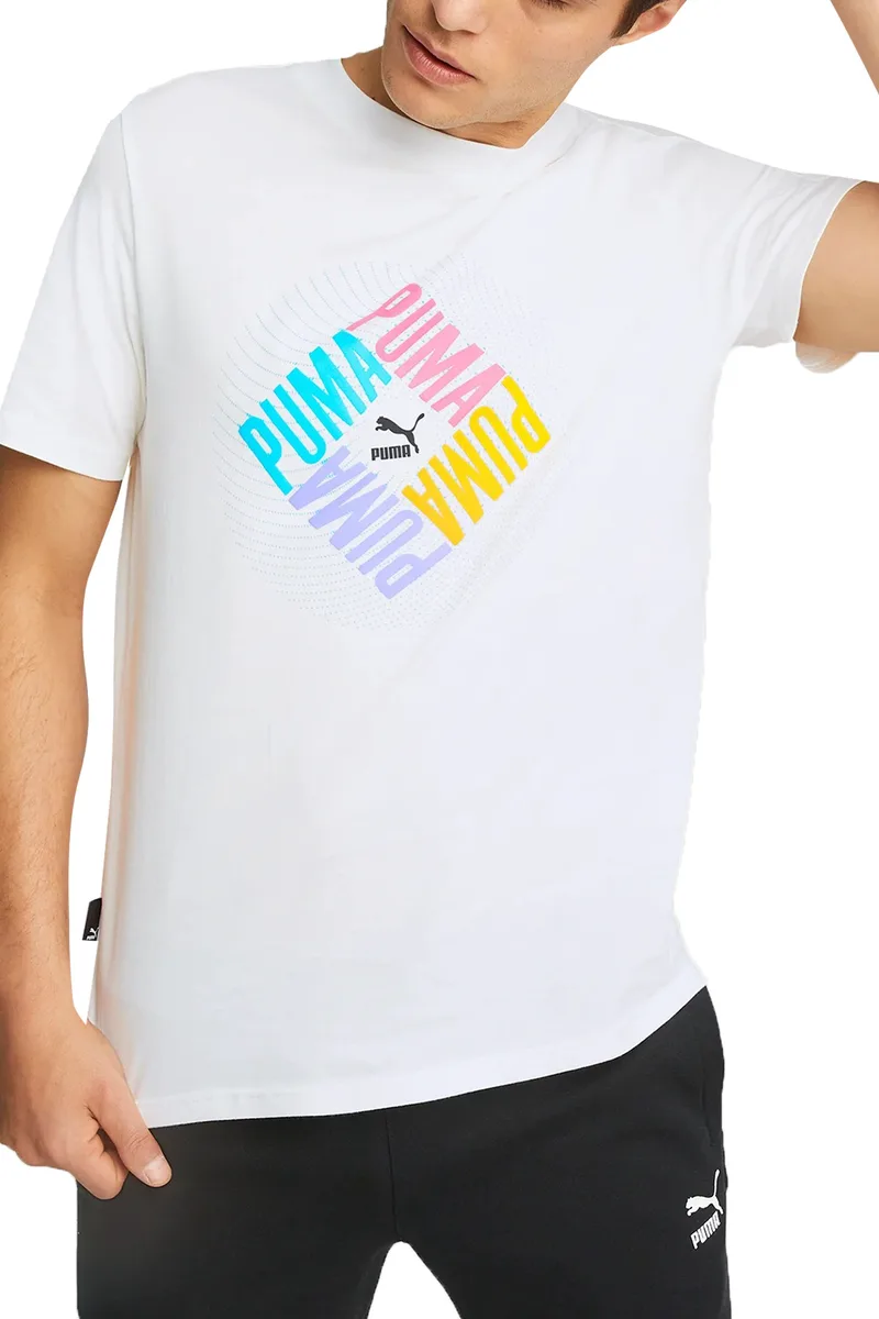 Μπλούζα Κοντομάνικη Puma SWxP Graphic 535658-02 Ανδρικό