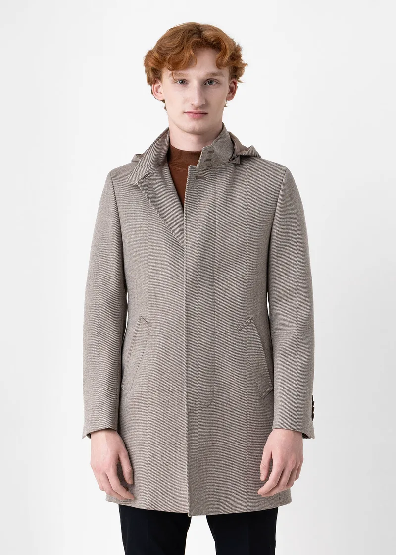 Guy Laroche Παλτό της σειράς MAO - GL2226803 11 Brown