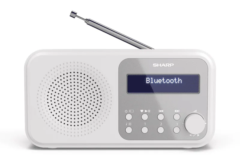 Sharp DR-P420 DAB+/BT Ραδιόφωνο Λευκό