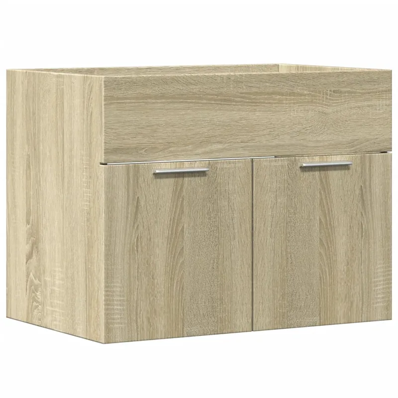 vidaXL Ντουλάπι Νιπτήρα Sonoma Δρυς 60 x 38,5 x 46 εκ. από Επεξ. Ξύλο