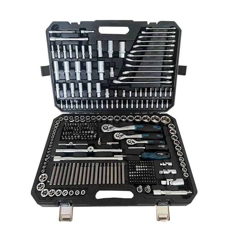 BORMANN Pro BHT5140 Σετ Καρυδάκια 1/4'' 3/8'' 1/2' με Καστάνια και Γερμανοπολύγωνα,300τμχ 077824