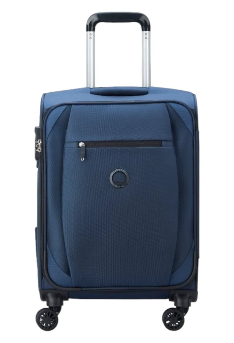 Βαλίτσα Καμπίνας Delsey Slim Rami 55×40×20cm 346880302-BLUE