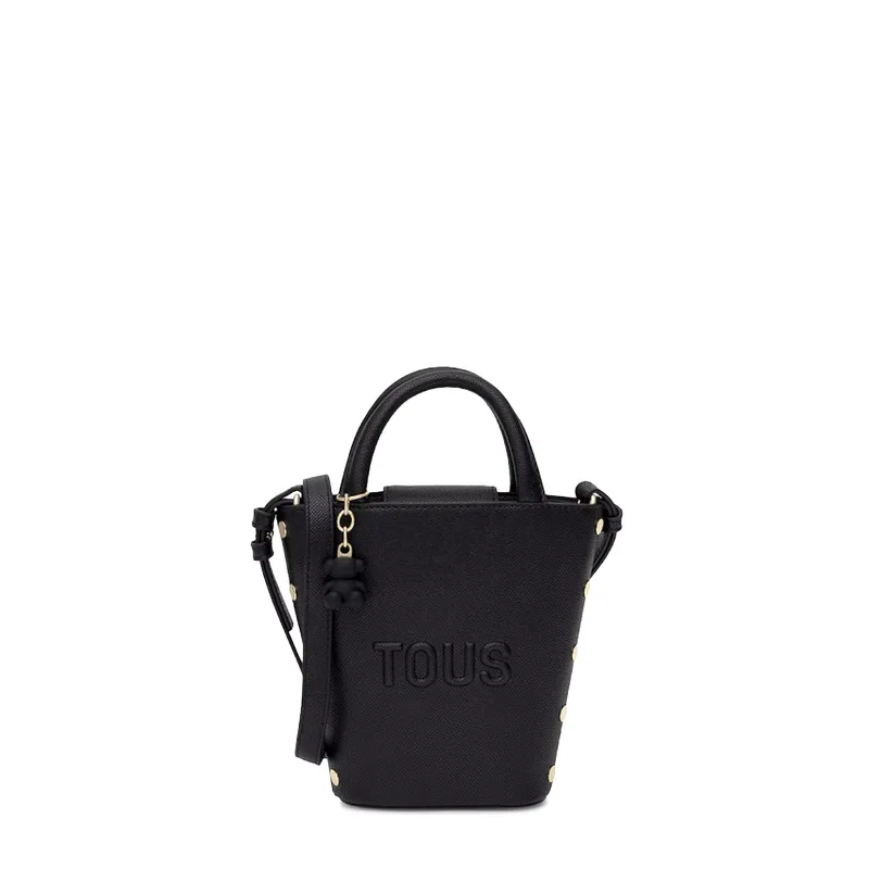 Mini Bags γυναικεία Tous Μαύρο 2002358951 Mini Tous Back To Basics 262
