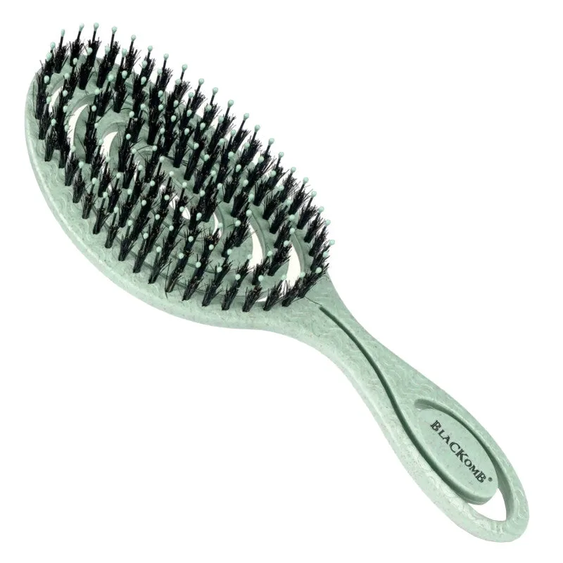 Poniks Blackomb Eco hairbrush, various colors green