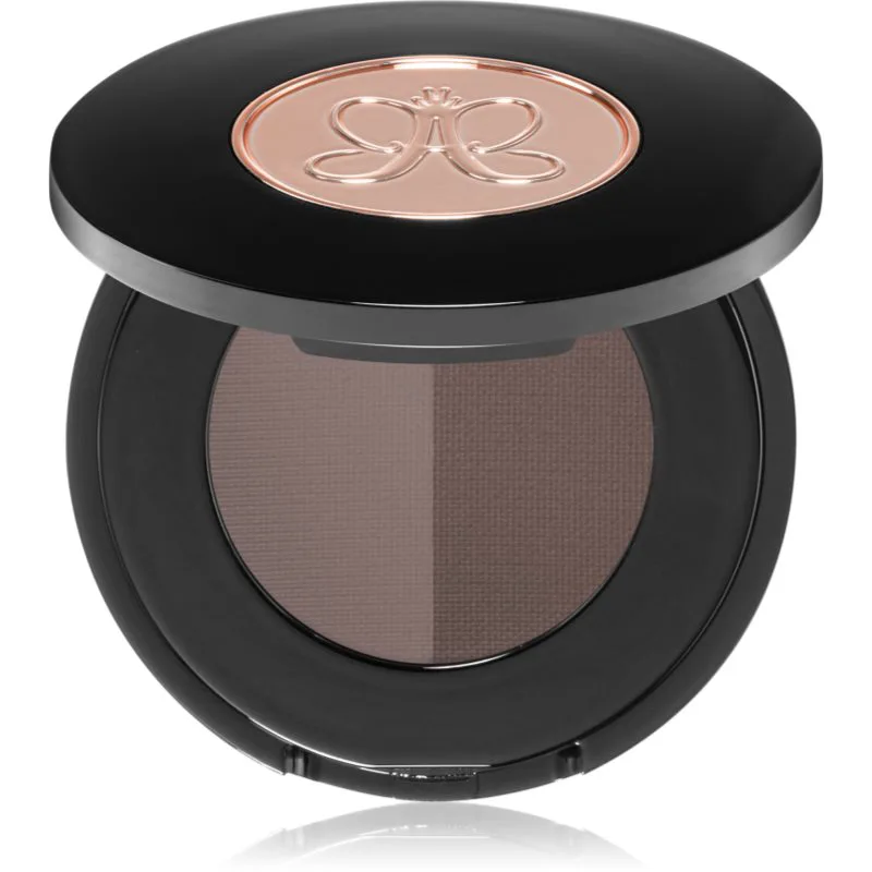 Anastasia Beverly Hills Brow Powder Duo πούδρα Για τα φρύδια απόχρωση Ash Brown 2x0.8 γρ