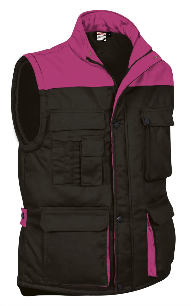 Γιλέκο THUNDER Valento CHVATHUNM Black-Magenta Ροζ